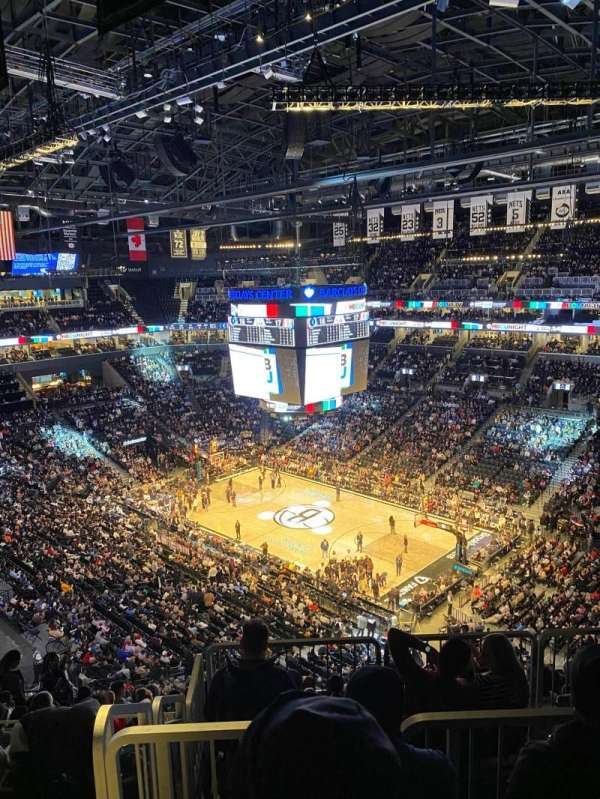 Barclays Center, section: 204, row: 12, seat: 15
