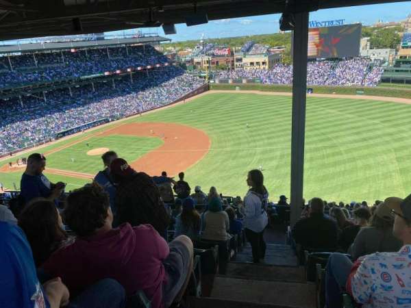 Wrigley Field, section: 428R, row: 9, seat: 22