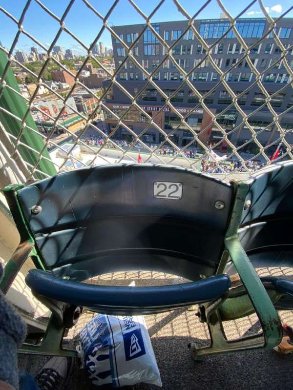 Wrigley Field, section: 428R, row: 9, seat: 22