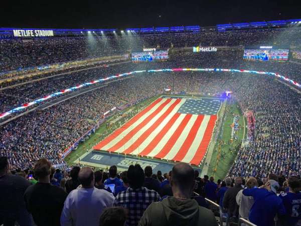 MetLife Stadium, section: 324, row: 24, seat: 1