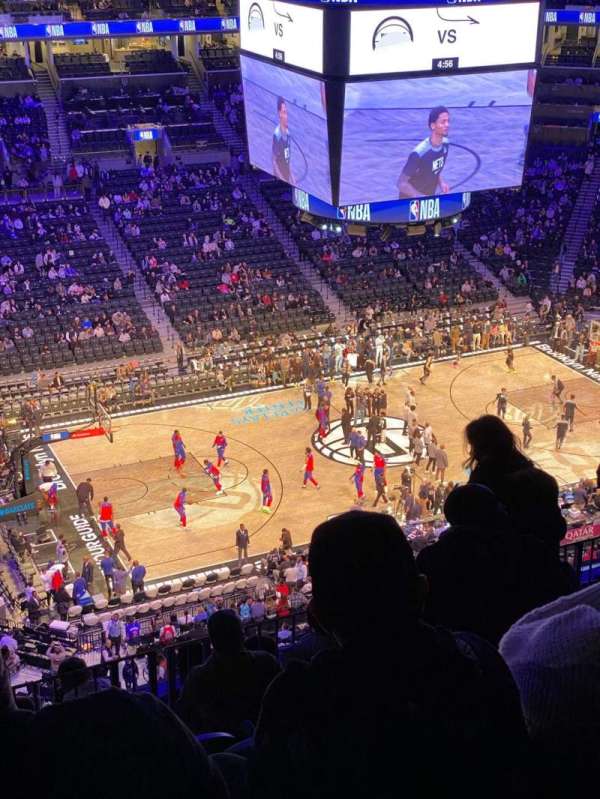 Barclays Center, section: 210, row: 9, seat: 22