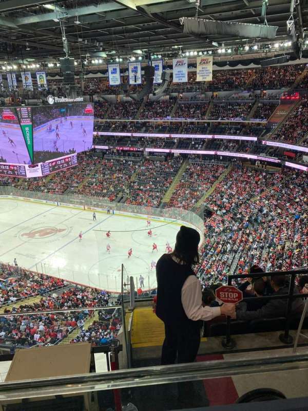 Prudential Center, section: 216, row: 1, seat: 1