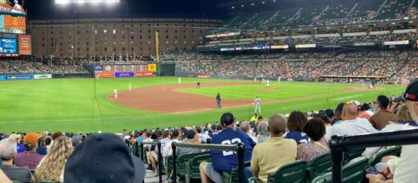 Oriole Park at Camden Yards, section: 60, row: 21, seat: 1