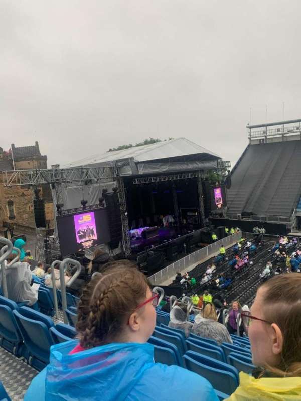 Edinburgh Castle, section: 14, row: W, seat: 21