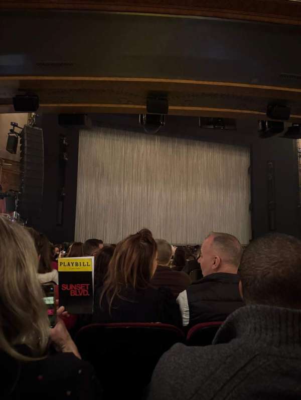 St. James Theatre, section: Orchestra L, row: O, seat: 5