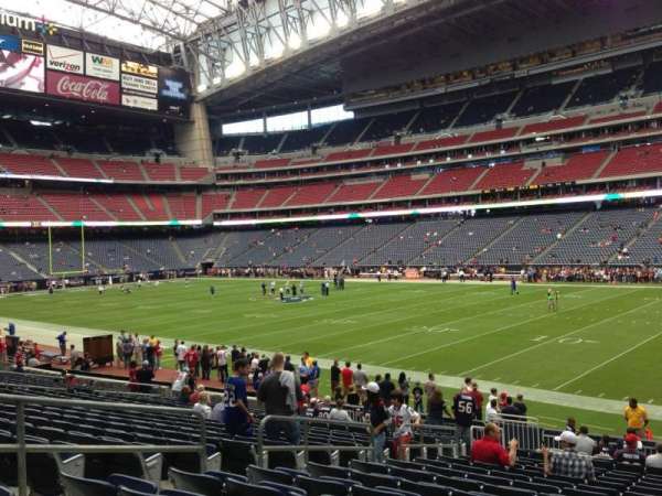 NRG Stadium, section: 122, row: T, seat: 16