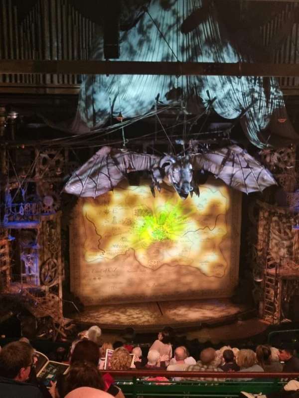 Apollo Victoria Theatre, section: Dress Circle, row: M, seat: 34 & 35