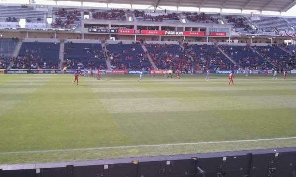 SeatGeek Stadium, section: 130, row: 5, seat: 19