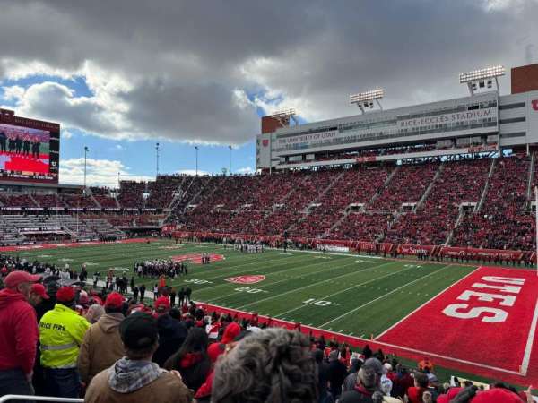 Rice-Eccles Stadium, section: E32, row: 20, seat: 13