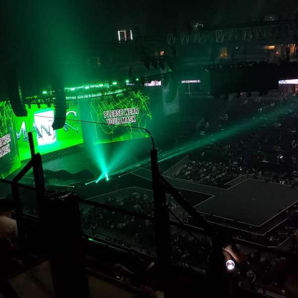 Honda Center, section: 409, row: F, seat: 11