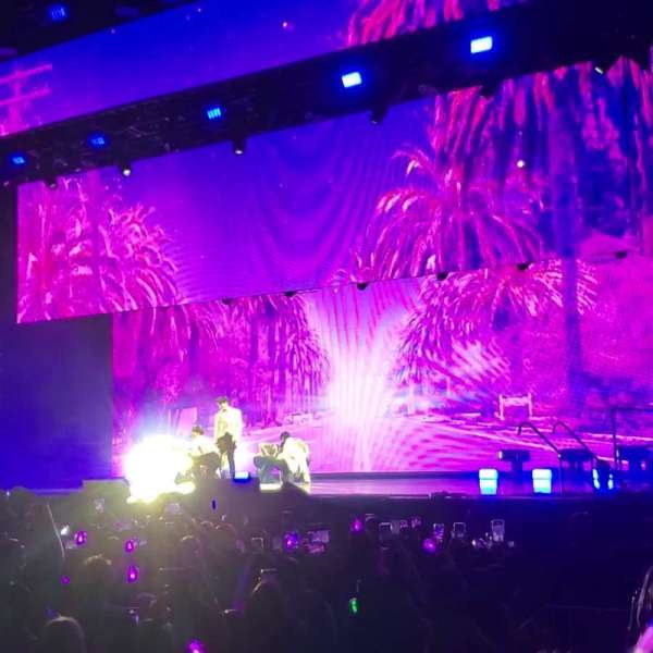 Honda Center, section: 221, row: B, seat: 7