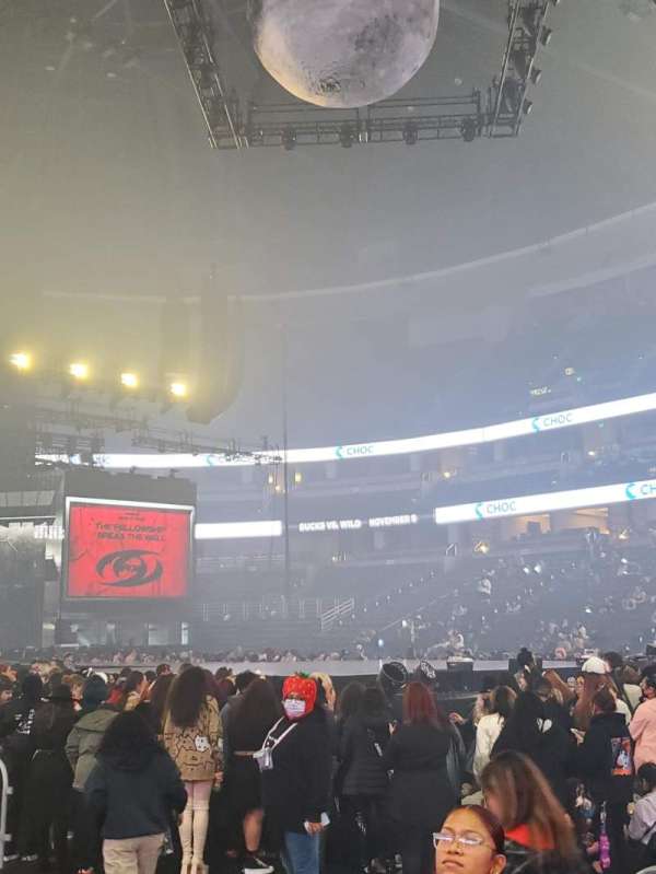 Honda Center, section: 206, row: B, seat: 13