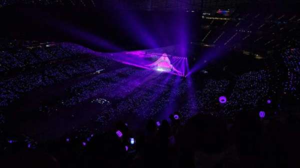 SoFi Stadium, section: 531, row: 9, seat: 10