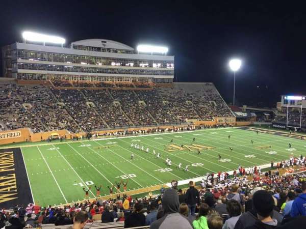 Allegacy Federal Credit Union Stadium, section: 12, row: Bbb, seat: 7