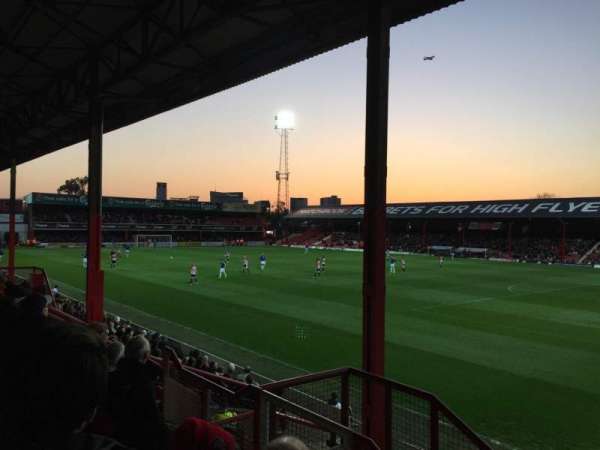 Griffin Park, section: B301, row: E, seat: 0016