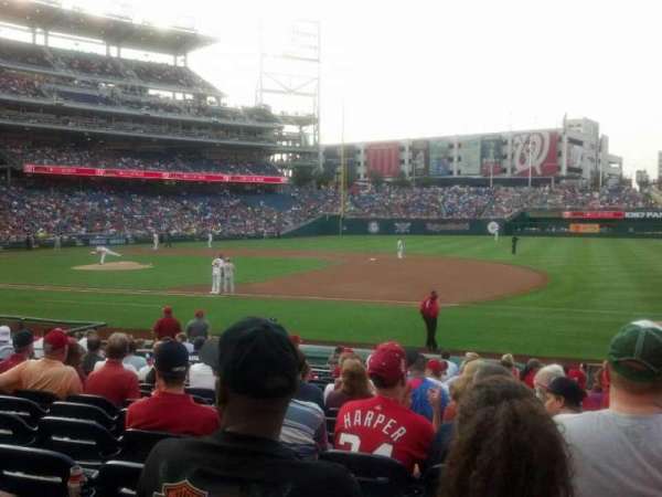 Nationals Park, section: 131, row: u, seat: 5