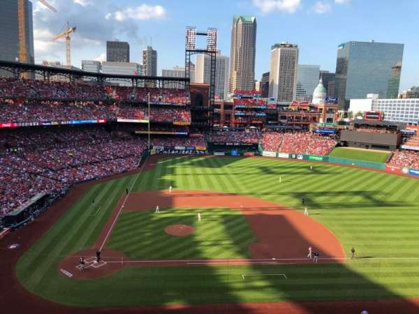 Busch Stadium, section: 345, row: 1, seat: 7