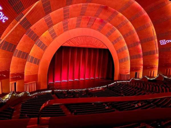 Radio City Music Hall, section: 2nd mezanine, row: BB, seat: 702