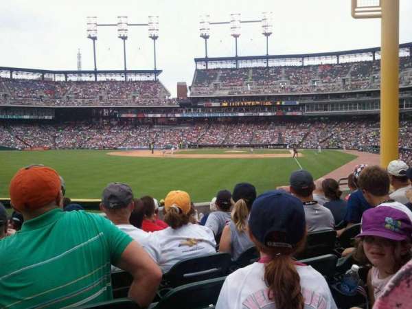 Comerica Park, section: 144, row: G, seat: 15