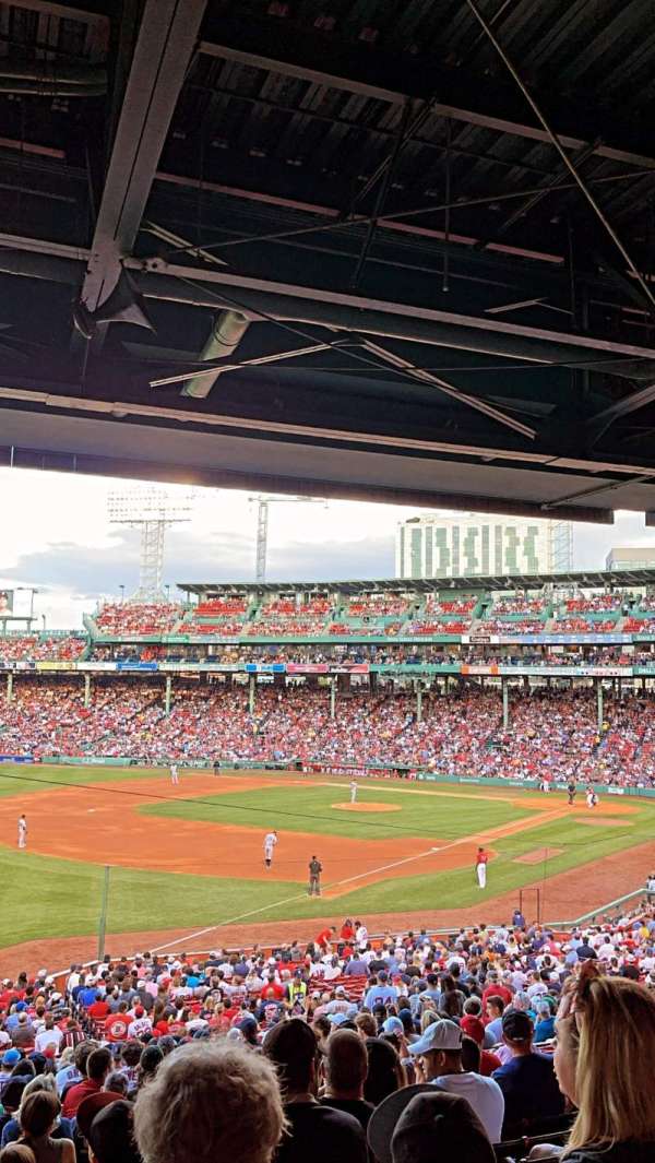 Fenway Park, section: Grandstand 31, row: 11, seat: 17