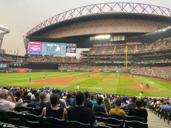 T-Mobile Park, section: 136, row: 29, seat: 1