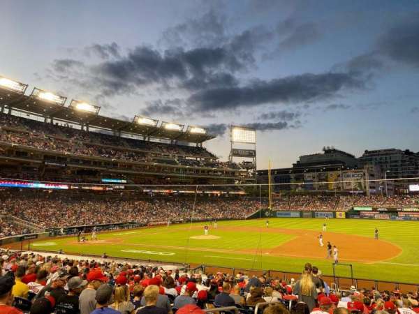 Nationals Park, section: 131, row: EE, seat: 17
