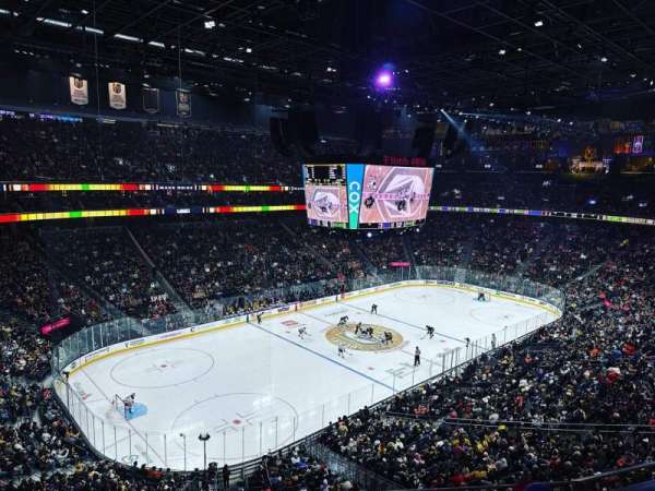 T-Mobile Arena, section: 219, row: C, seat: 4