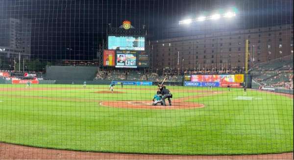 Oriole Park at Camden Yards, section: 38, row: 2, seat: 6