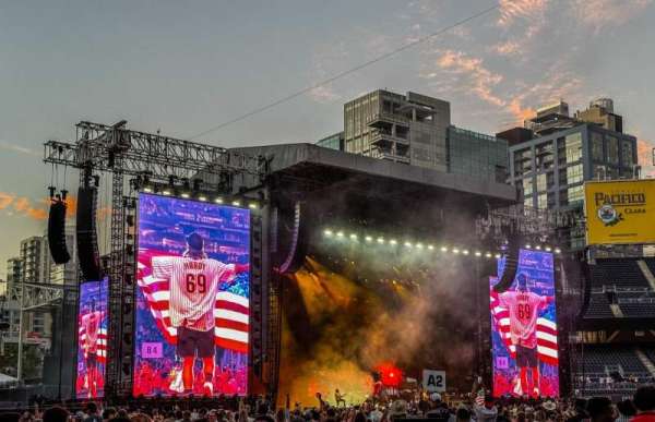 Petco Park, section: 116, row: 3, seat: 18