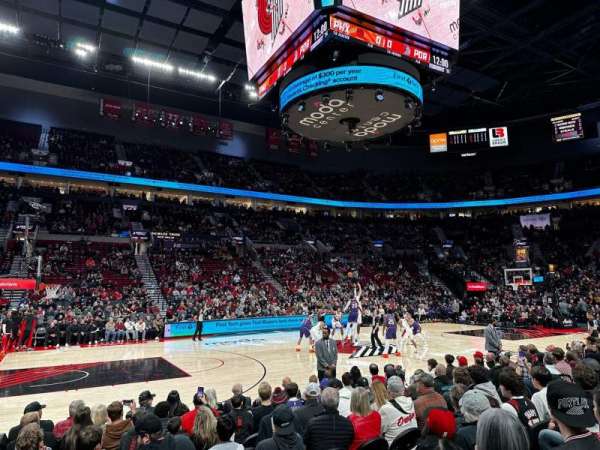 Moda Center, section: 113, row: E, seat: 14