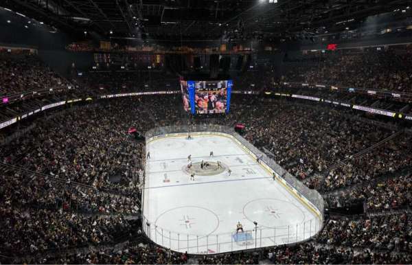 T-Mobile Arena, section: 213, row: K, seat: 6