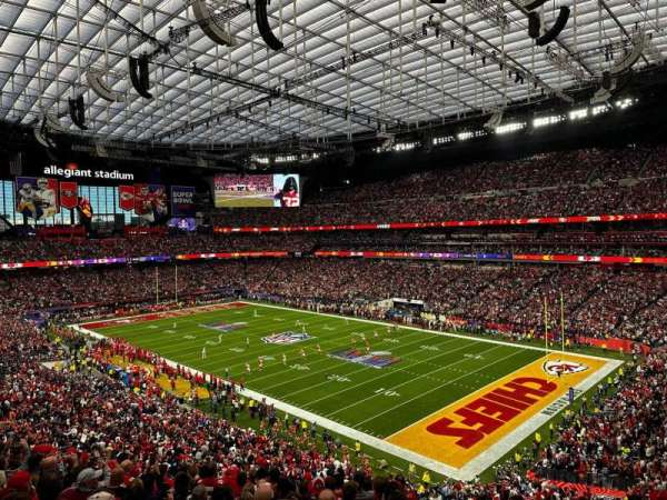 Allegiant Stadium, section: 231, row: 13, seat: 1