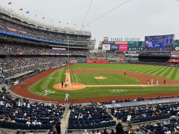 Yankee Stadium, section: 218A, row: 1, seat: 6
