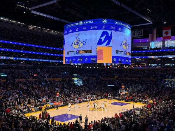 Crypto.com Arena, section: PR9, row: 7, seat: 11