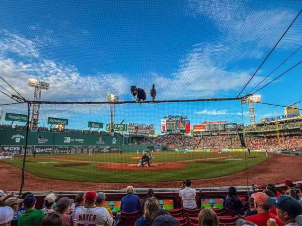 Fenway Park, section: Field Box 44, row: C, seat: 1