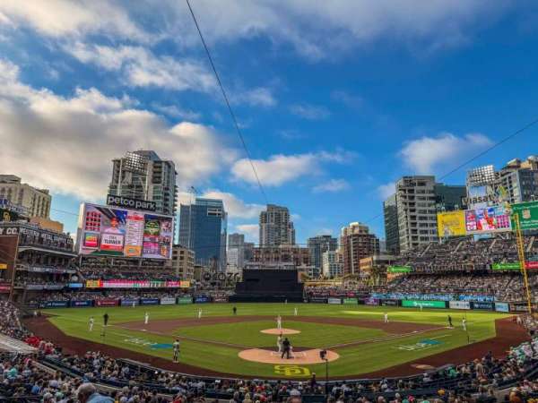 Petco Park, section: Premier Club F, row: 4, seat: 5
