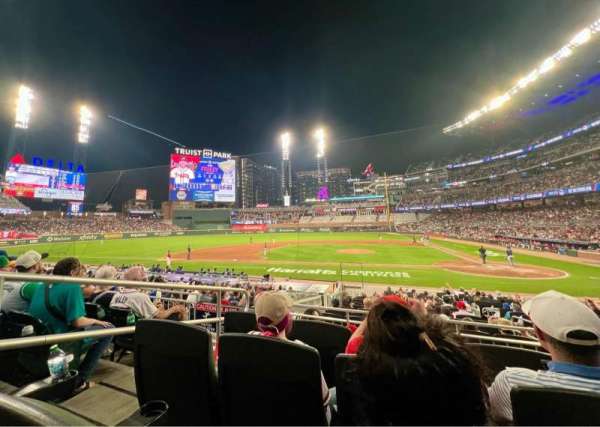 Truist Park, section: 130, row: 4, seat: 12