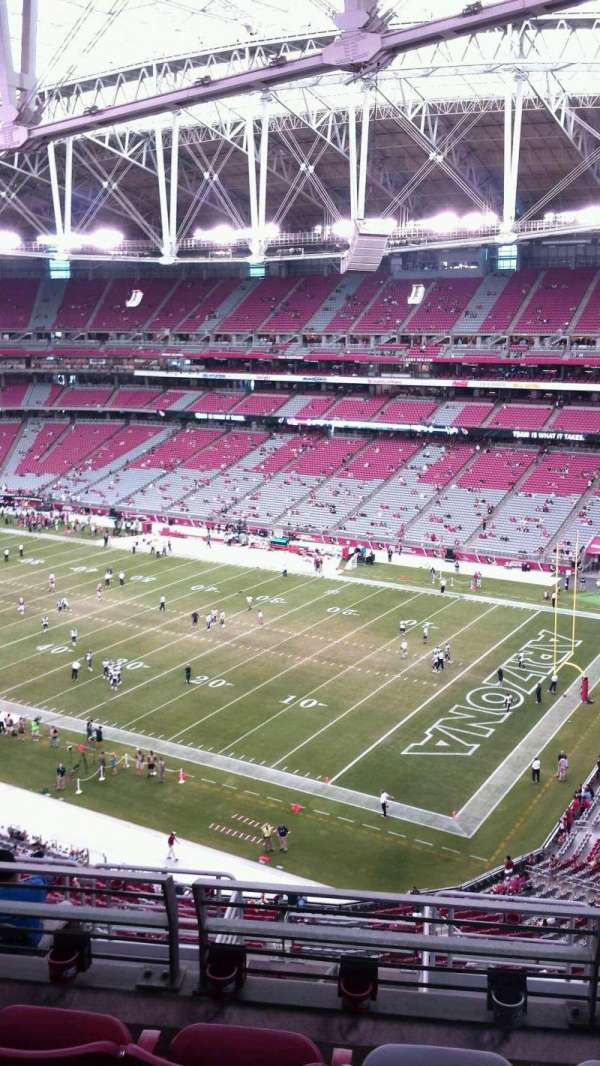 State Farm Stadium, section: 436, row: 4, seat: 11