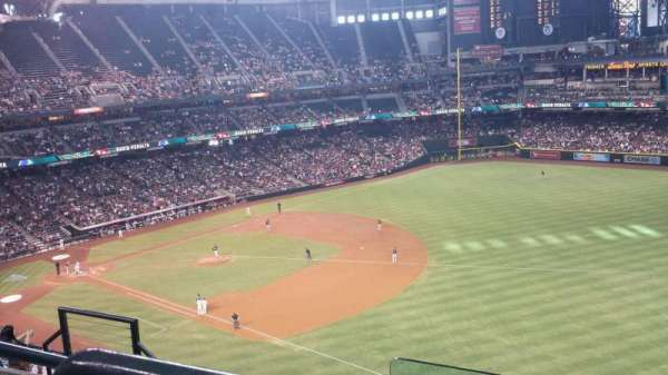 Chase Field, section: 304, row: 8, seat: 15