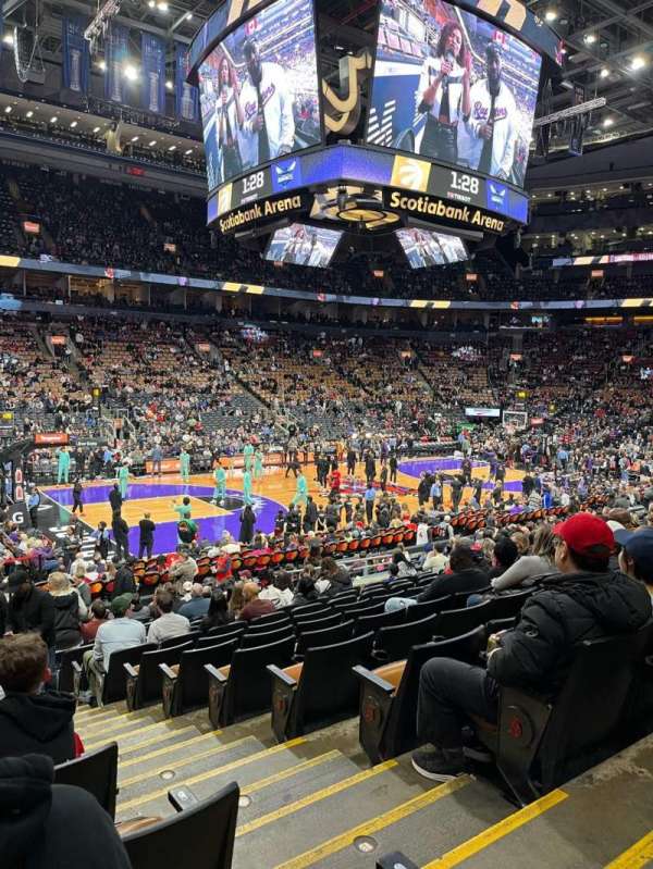 Scotiabank Arena, section: 110, row: 17, seat: 02