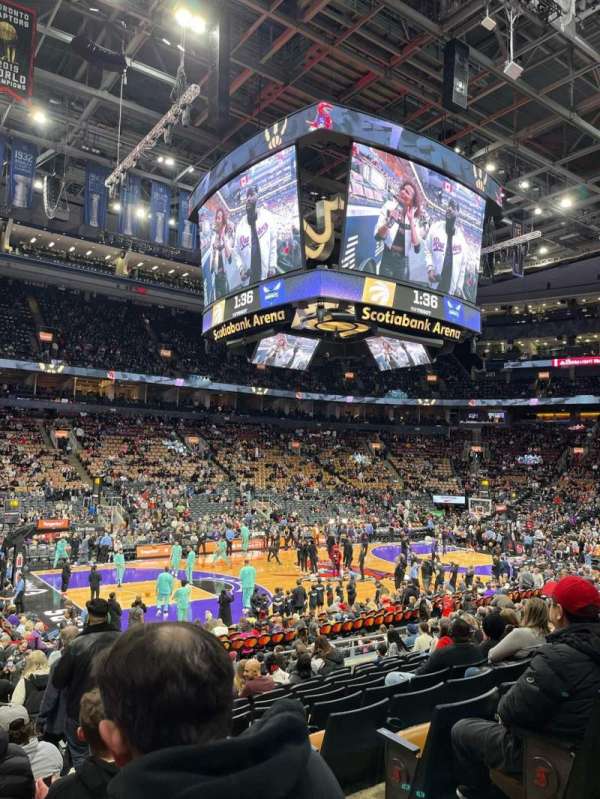 Scotiabank Arena, section: 110, row: 17, seat: 03