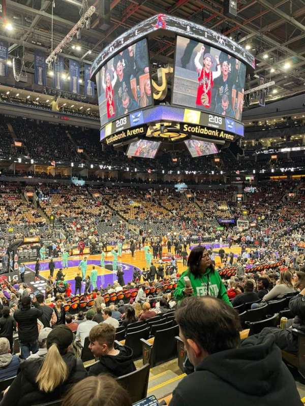 Scotiabank Arena, section: 110, row: 17, seat: 04