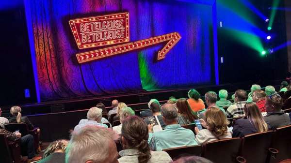 Temple Buell Theatre, section: Orchestra C, row: E, seat: 20