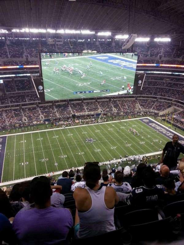 AT&T Stadium, section: 415, row: 25, seat: 7
