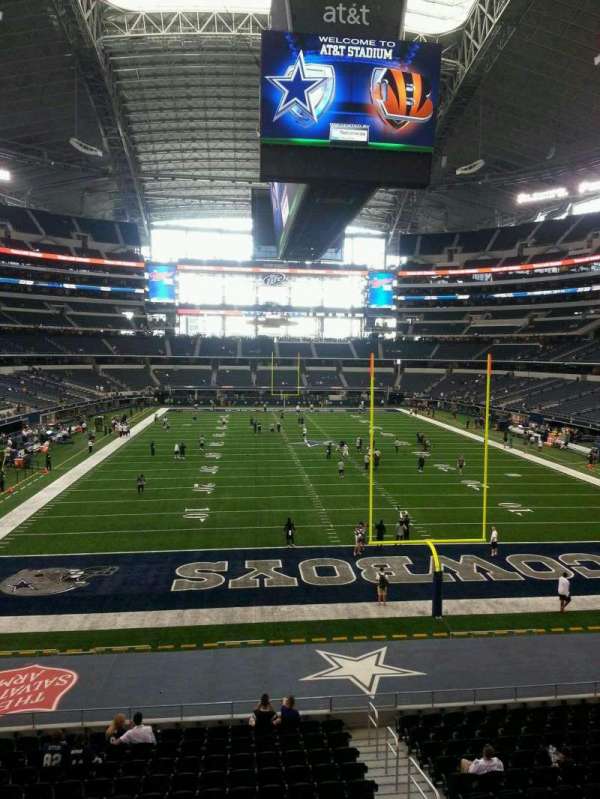 AT&T Stadium, section: 248, row: 1, seat: 18