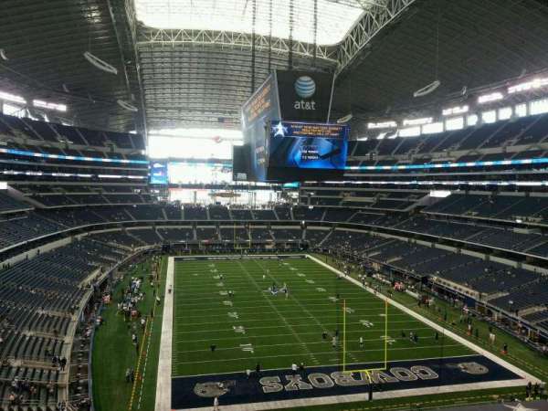AT&T Stadium, section: 350, row: 4, seat: 4