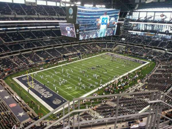 AT&T Stadium, section: 420, row: 10, seat: 2