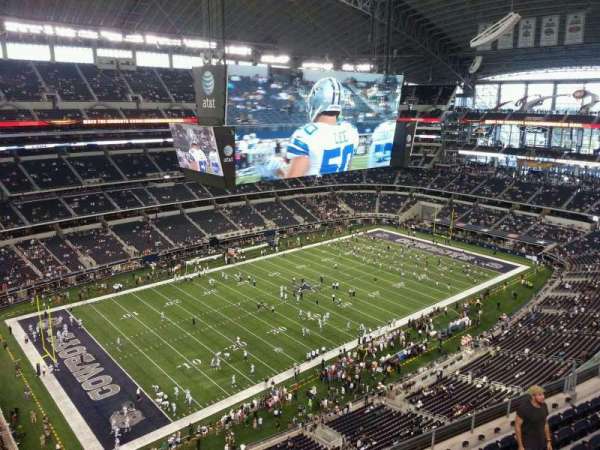 AT&T Stadium, section: 418, row: 9, seat: 13
