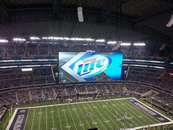 AT&T Stadium, section: 415, row: 25, seat: 7