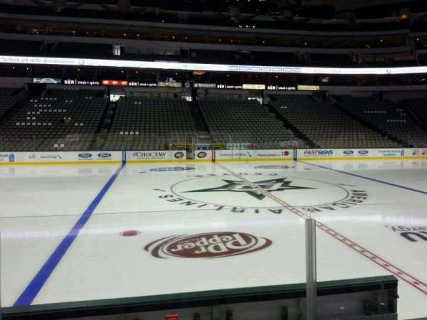 American Airlines Center, section: 119, row: F, seat: 10